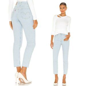 Levi's Premium Wedgie High Rise Jeans Signal Lost